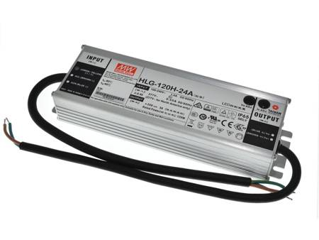 Switching power supply for LED lighting systems IP67 HLG-120H-12A Mean Well
