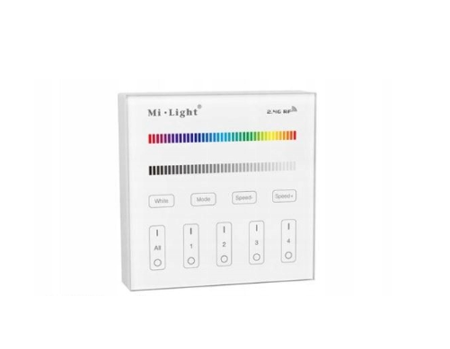 PANEL naścienny 4-STREFOWY RGB | RGB+W | biały FUTB3BMI-LIGHT Miboxer